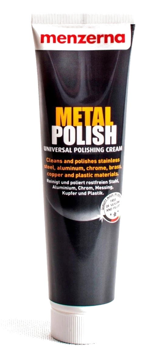 MENZERNA Metal Polish pasta polerska do metalu włókna szklanego 125g