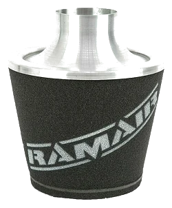 Uniwersalny stożkowy filtr powietrza aluminium Ramair JS-108-SL 80mm