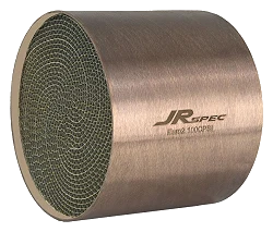 Wkład katalizatora benzyna / LPG Sportowy JRSpec Długość 100 mm Euro 2 cpsi 100 Średnica 120 mm
