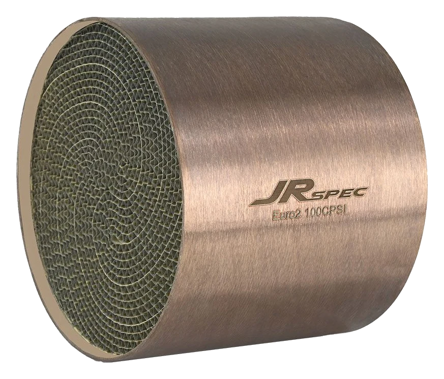 Wkład katalizatora benzyna / LPG Sportowy JRSpec Długość 100 mm Euro 2 cpsi 100 Średnica 120 mm