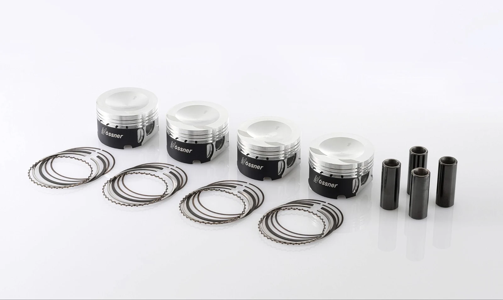 Kute tłoki silnika Wossner Audi VW 2.0L TFSI 21mm A4 Q5 83.00mm 9.6:1 1984cm