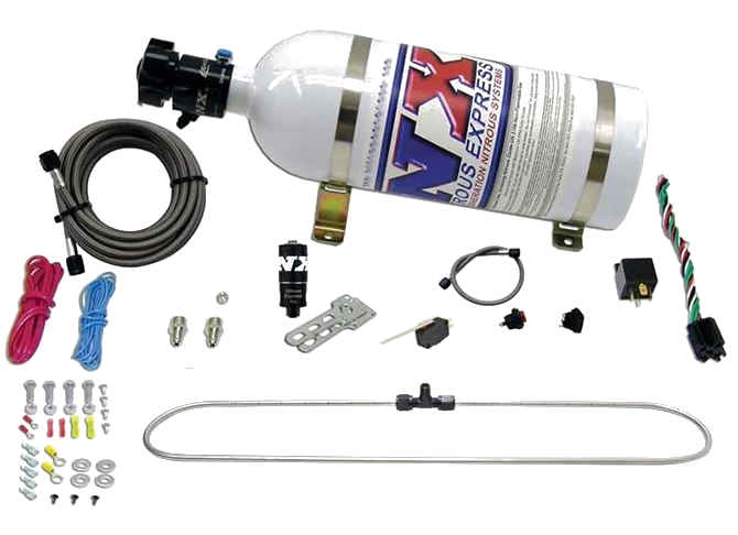 N-Tercooler System with 10Lb Bottle (Remote Mount Solenoid) Nitrous Express NX 20000R-10