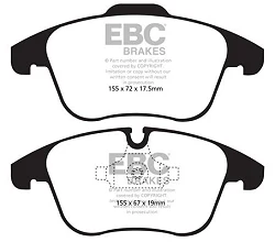 DPX2040 Klocki hamulcowe ULTIMAX2 EBC Brakes Citroen C5 Peugeot 508