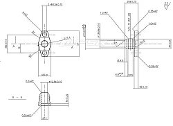 Pulsar PSR Oil Drain Flange Kits for Small Frame Turbos with 10AN Thread