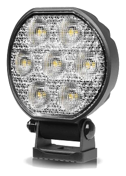 Lampa robocza LED Purelux Standard Round 36 szeroka wiązka 12V 24V 36W 10cm