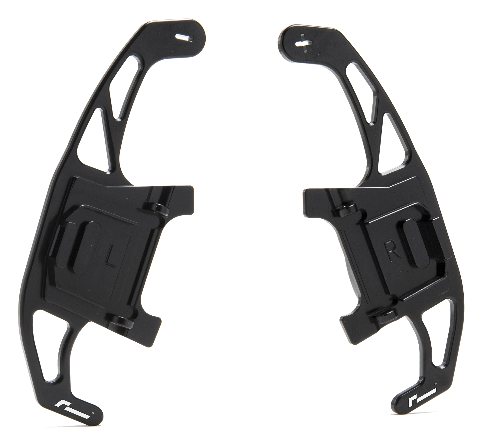 RacingLine Billet S-Tronic Paddles Piano Black for Audi A4 S4 RS4 B9 A5 S5 RS5 B9 A3 S3 RS3 TT TTS TTRS 8S R8