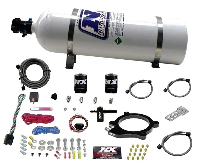 LT4 Supercharged 6.2L Nitrous Express NX 20961-15 for Corvette/Camaro/Cts-v Nitrous Plate System With 15lb Bottle