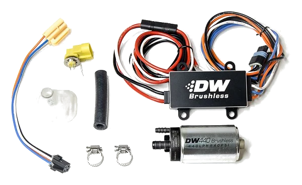 Pompa paliwa DeatschWerks 440 lph z kontrolerem 2005-10 Ford Mustang GT
