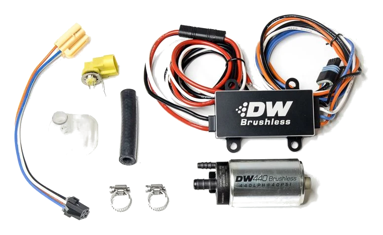 Pompa paliwa DeatschWerks 440 lph z kontrolerem 2005-10 Ford Mustang GT