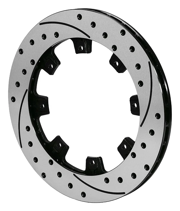 Wilwood 160-7101-BK SRP Drilled & Slotted Performance 11.75 Right Black