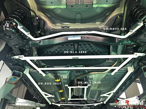 Rozpórka tylna (Rear Torsion Bar) (3851P) Ultra Racing Perodua Myvi (M800) 1.3/1.5 2WD 17+