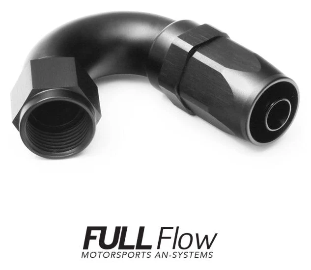 Nuke Performance Full Flow AN Hose End Fitting 150 Degree AN10