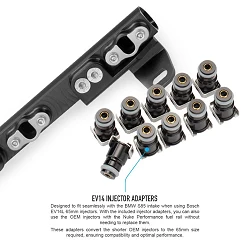 Nuke Performance Fuel Rail for BMW 10 Cyl S85