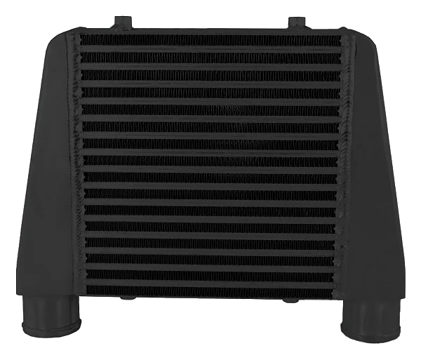 Intercooler 280x280x76mm FMIC.EU Górny Wlot / Wylot Czarny