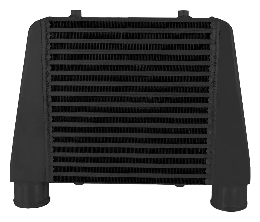 Intercooler 280x280x76mm FMIC.EU Górny Wlot / Wylot Czarny