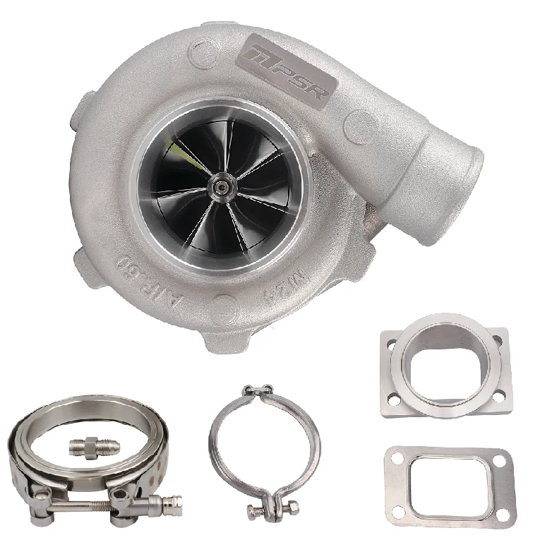 Turbosprężarka Pulsar PSR 3582 Compact 900HP 1.03 Stal Nierdzewna T3 Wlot 3" V-Band Wylot Łożyska kulkowe