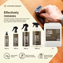 Leather Expert Leather Cleaner delikatny środek do czyszczenia skóry gładkiej ze spryskiwaczem 100ml