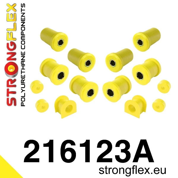 216123A: Zestaw poliuretanowy zawieszenia przedniego SPORT Toyota Land Cruiser