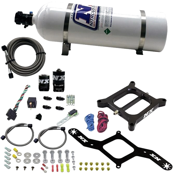 4150 RNC Conventiona Plate System 300-750Hp with 15Lb Bottle Nitrous Express NX 55140-15