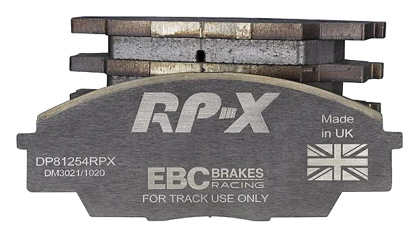 DP81254RPX Sportowe klocki hamulcowe RP-X Racing EBC Brakes Honda S2000 Civic 7th Gen EP4 ACURA CSX Canada Type S RSX Type S Honda S2000 Civic 7th Gen EP3 Type-R Civic 8th Gen FN2 Type-R Int