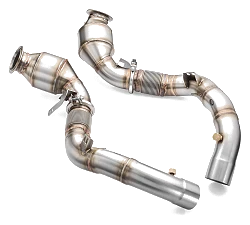 Downpipe BMW M5 F90 z katalizatorem HJS 300 CPSI EURO 6 - PROM.112126C/L-C/P