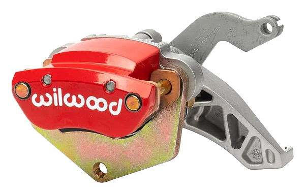 Zacisk hamulcowy 1 tłoczkowy Wilwood 120-17477 MC4 Mechanical lewy czerwony