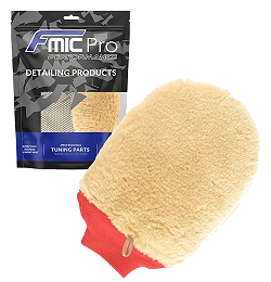 Super miękka rękawica do mycia auta z siateczką FMIC.Pro 27x20 cm