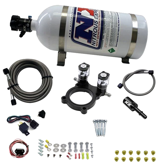 Nitrous Plate System for Can Am Maverick 1000cc with 5Lb Bottle Nitrous Express NX 67200-05P