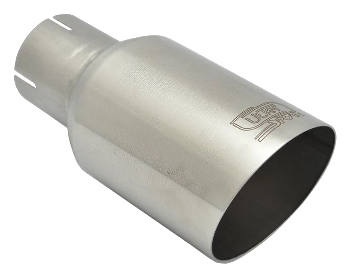 Uniwersalna końcówka tłumika okrągła 80mm długość 120mm średnica montażowa 50mm - NS1-08-1*/50