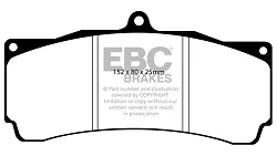 DP4009R Klocki hamulcowe YELLOWSTUFF EBC Brakes