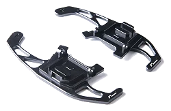 RacingLine Billet DSG Paddles Piano Black for Audi 8V A3 S3 non-Audi Sport steering wheel Seat Leon III 5F