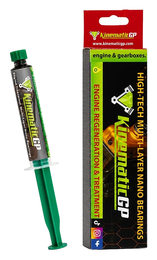 KinematicGP GP52 Long Life dodatek do oleju silnikowego i przekładniowego z grafenem chroni i regeneruje silnik 10ml
