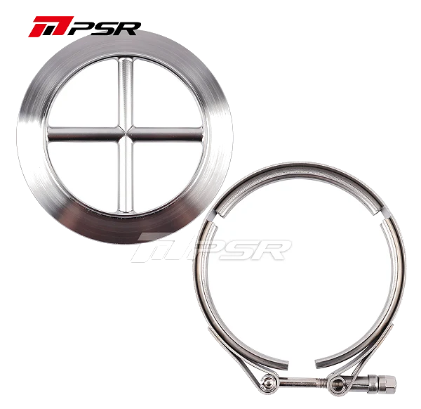Pulsar PSR Stainless Steel Turbine Cross Guard Flange Clamp Kit for 6275G / 6775G / 7375G / 7975G / 7782G Turbos