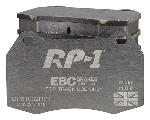 DP81032RP1 Sportowe klocki hamulcowe RP-1 Racing EBC Brakes BMW 8 Series E31 840 8 Series E31 850 Ferrari 456 550 575M LAMBORGHINI Diablo Maserati Coupe Ghibli AM336 Gransport GranTurismo Qu