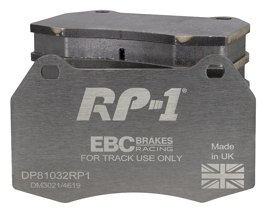 DP81032RP1 Sportowe klocki hamulcowe RP-1 Racing EBC Brakes BMW 8 Series E31 840 8 Series E31 850 Ferrari 456 550 575M LAMBORGHINI Diablo Maserati Coupe Ghibli AM336 Gransport GranTurismo Qu