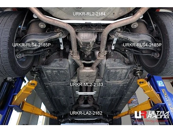 Rozpórka tylna dolna (Rear Lower Brace) 2185 Ultra Racing for Hyundai Genesis Sedan 12+