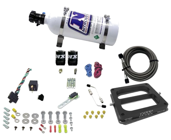 4500 Conventional Plate System Alcohol Pro-Power 100-500Hp with 5Lb Bottle Nitrous Express NX 50075-05