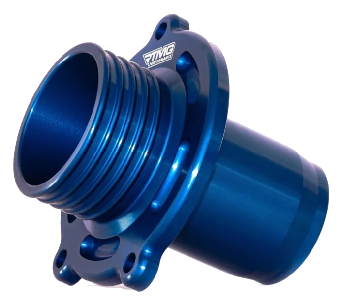 RTMG Performance Muffler Delete for K03 Turbocharger 1.8 TSI Blue