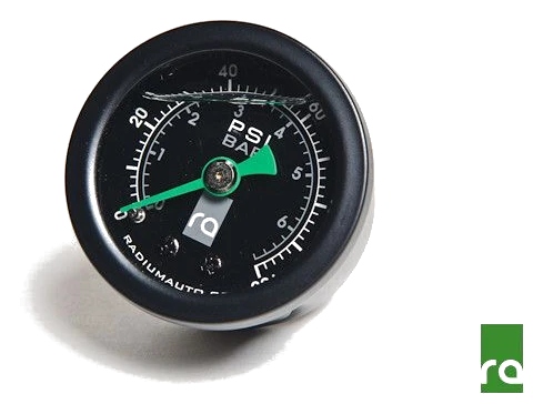 Wskaźnik regulatora ciśnienia paliwa Radium Engineering 0-100psi