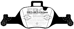 DP42289R Klocki hamulcowe YELLOWSTUFF EBC Brakes BMW 3 Series G20 330 3 Series G20 330e 3 Series xDrive G20 330 3 Series xDrive G20 330e 3 Series G21 330 3 Series G21 330e 3 Series xDrive G2