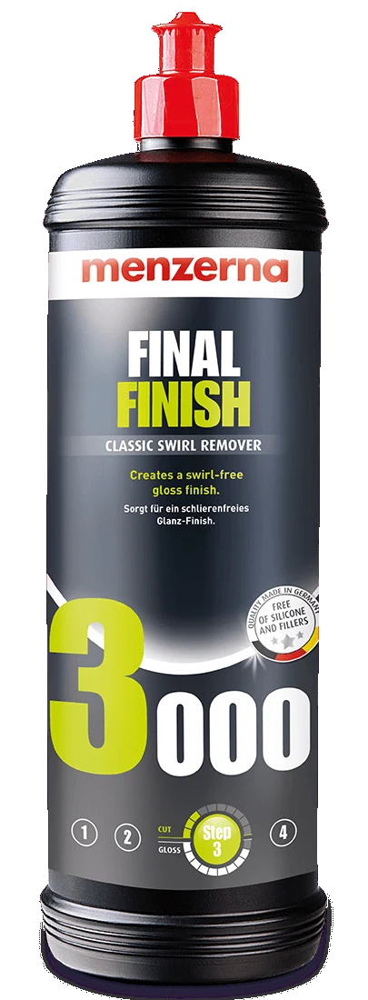 Menzerna Final Finish 3000 lekko ścierna pasta polerska wykończeniowa FF3000 250ml - 22029.281.001