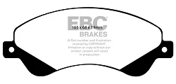 DP1916 Klocki hamulcowe ULTIMAX2 EBC Brakes Ford COMMERCIAL Tourneo Transit 3rd Gen 250 Transit 3rd Gen 260 Transit 3rd Gen 280 Transit 3rd Gen 300 Transit 3rd Gen 330 Transit 3rd Gen 350