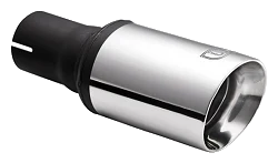 Uniwersalna końcówka tłumika okrągła 70mm długość 120mm średnica montażowa 55mm - N1-71/55