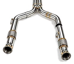 Aktywny układ wydechowy z klapami Cat-Back Twin Pipe FMIC.Pro Mercedes Benz C klasa C400 C450 C43 AMG W205 3.0T 2015-2023