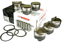 Kute tłoki silnika Wiseco KE324M84 BMW E46 M54B30 Double Vanos 3.0L (84.00mm) STD, 11.0:1 CR