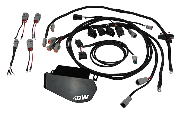X3 Zestaw okablowania Heavy Duty Hardwire Kit DeatschWerks Nissan GT-R R35 2009-2024