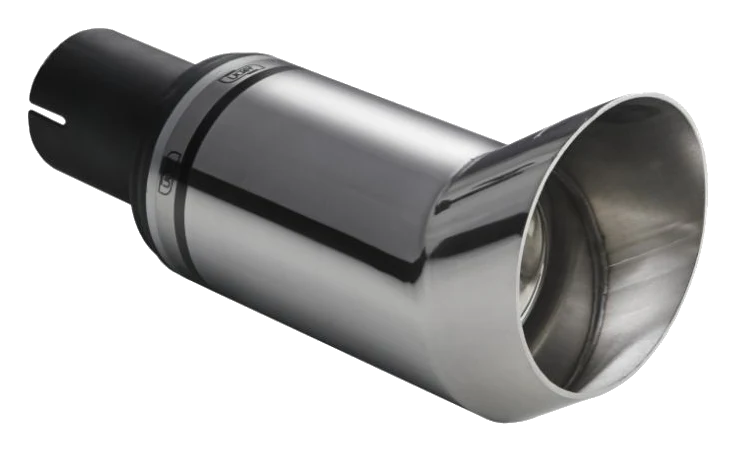 Uniwersalna końcówka tłumika okrągła 80mm długość 170mm średnica montażowa 45mm - N1-13DTM/45