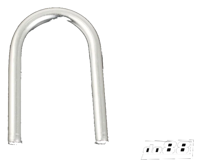 Rura aluminiowa 180 stopni 0,75" (19mm)