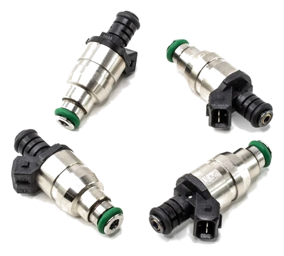 Zestaw wtryskiwaczy DeatschWerks uniwersalne nisko ohmowe 14mm 4szt 1800cc/min