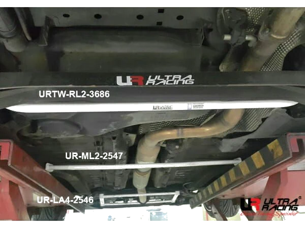 Rozpórka środkowa (Mid Lower Brace) 2547 Ultra Racing Citroen C2/C3 1.6